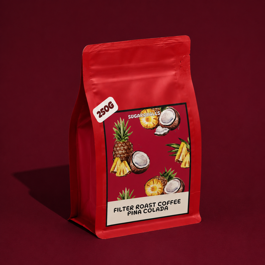 Pina colada filter roast beans
