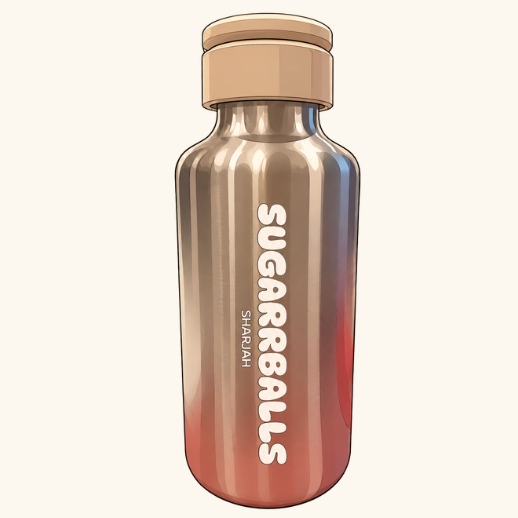 Sugarrballs stainless steel bottle